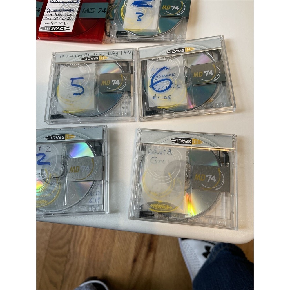 Lot Of 17 Recordable Mini Disc - Picture 2 of 12